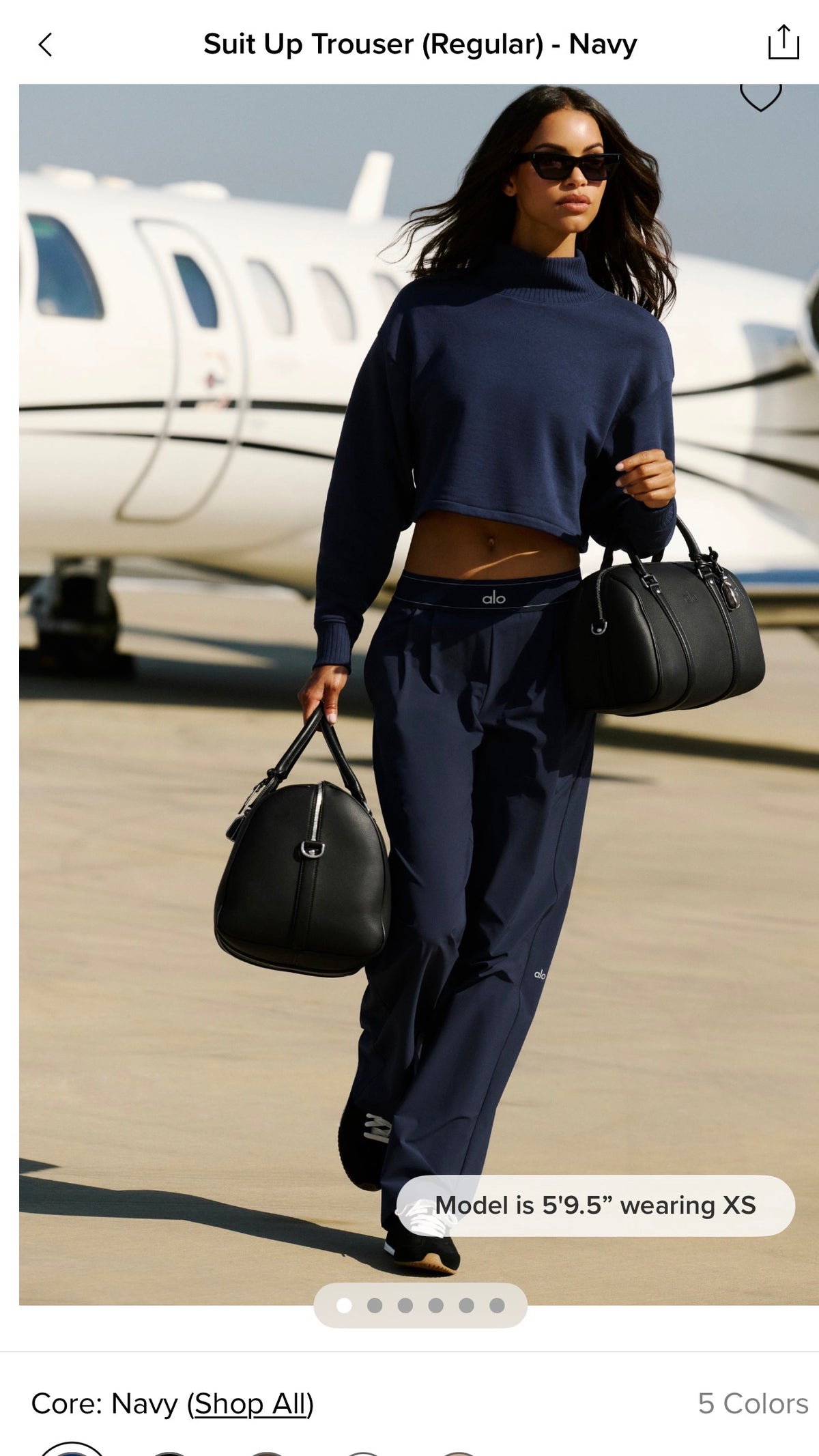 Suit Up Trouser Regular - Navy